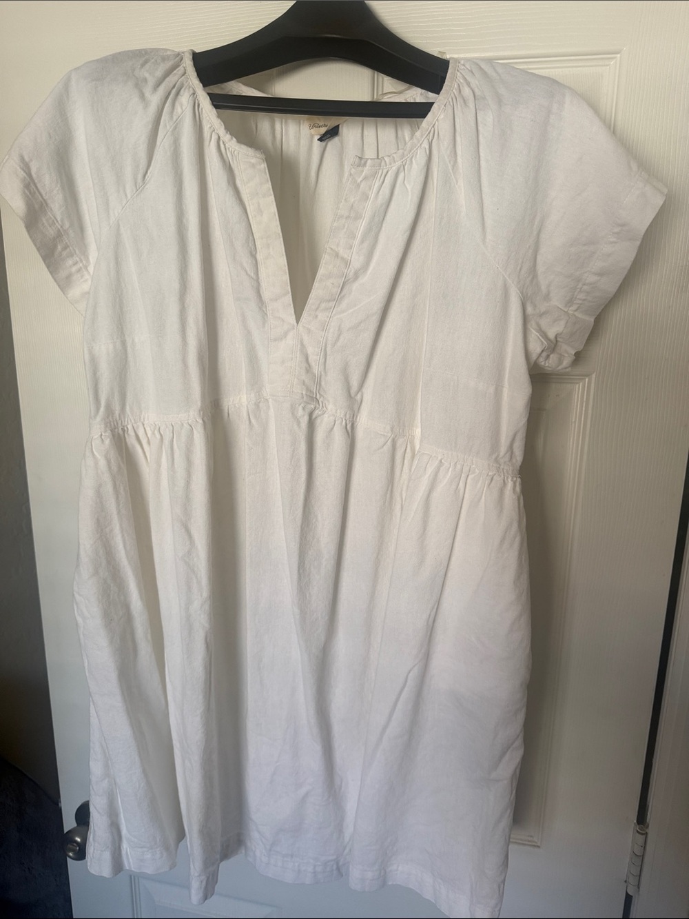 Universal Thread White Cotton Midi Dress
